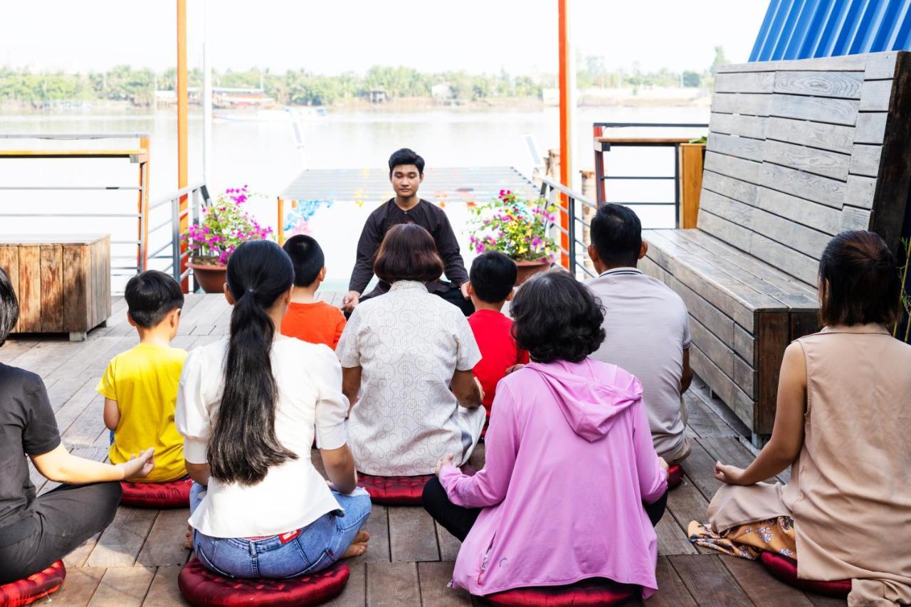 Ben Tre Con Phung Resort Mekong - Nature Escape With Free Boat Shuttle & Fishing מראה חיצוני תמונה