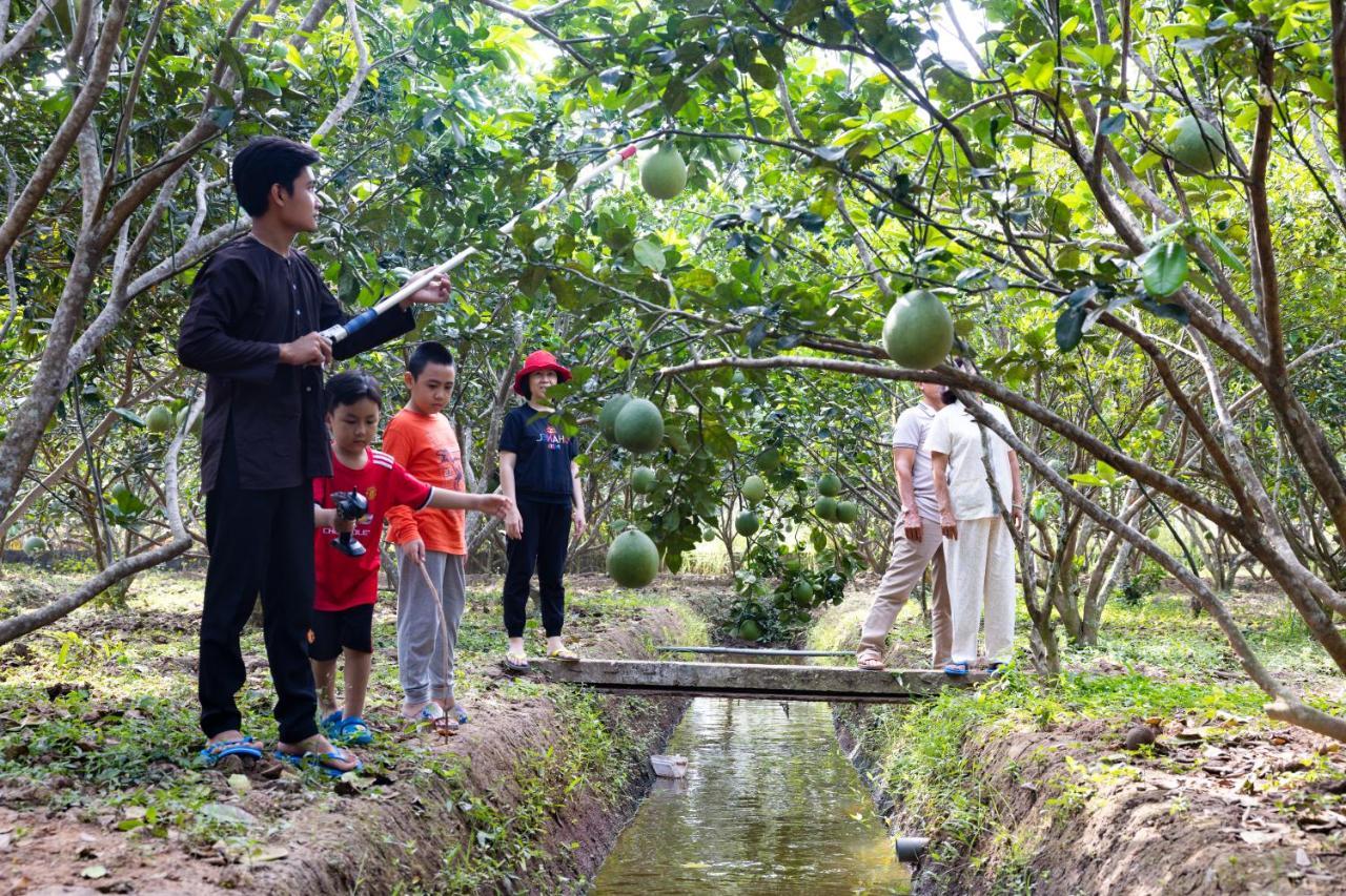 Ben Tre Con Phung Resort Mekong - Nature Escape With Free Boat Shuttle & Fishing מראה חיצוני תמונה