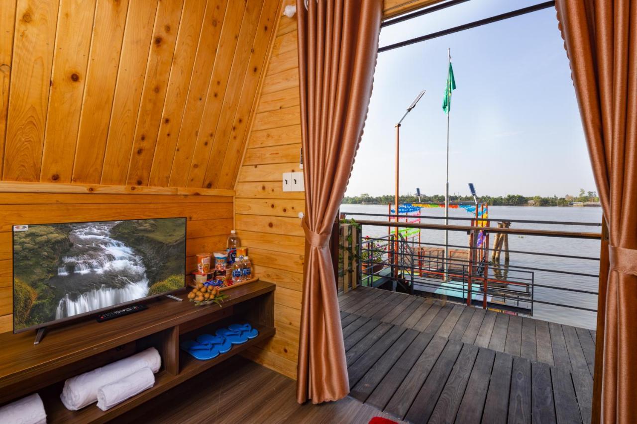 Ben Tre Con Phung Resort Mekong - Nature Escape With Free Boat Shuttle & Fishing מראה חיצוני תמונה