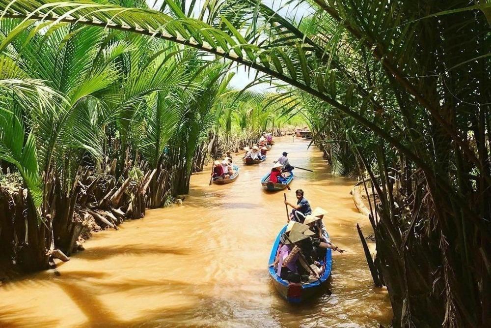 Ben Tre Con Phung Resort Mekong - Nature Escape With Free Boat Shuttle & Fishing מראה חיצוני תמונה