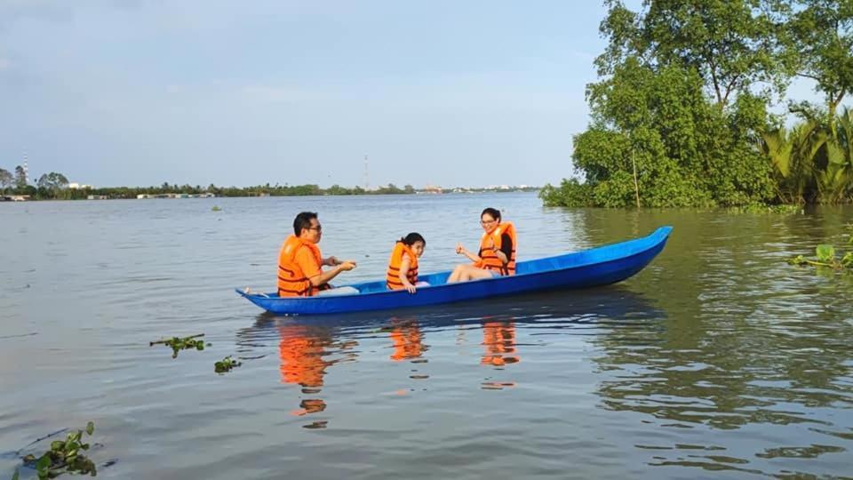Ben Tre Con Phung Resort Mekong - Nature Escape With Free Boat Shuttle & Fishing מראה חיצוני תמונה