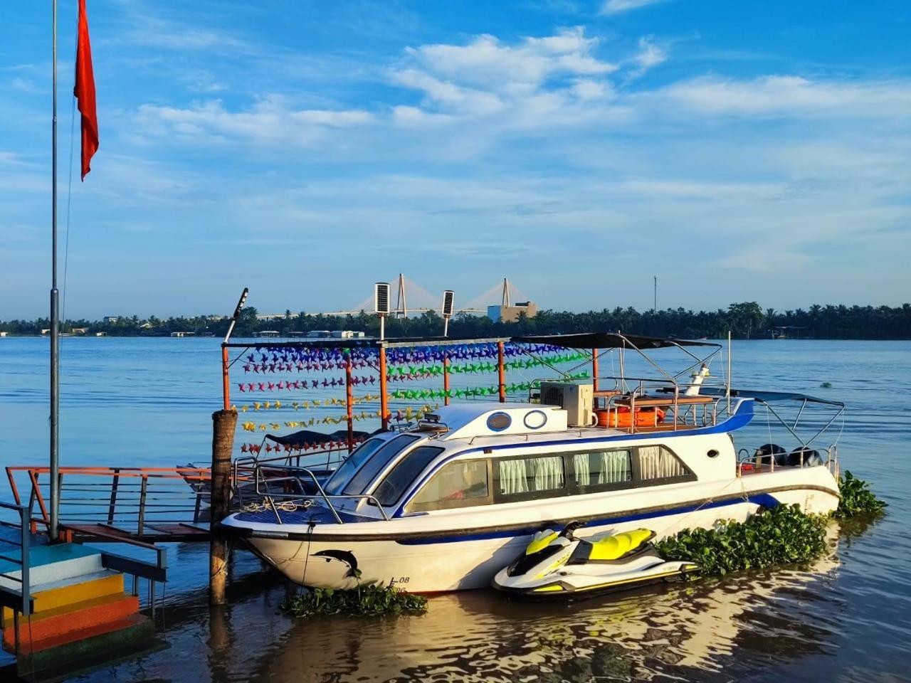 Ben Tre Con Phung Resort Mekong - Nature Escape With Free Boat Shuttle & Fishing מראה חיצוני תמונה