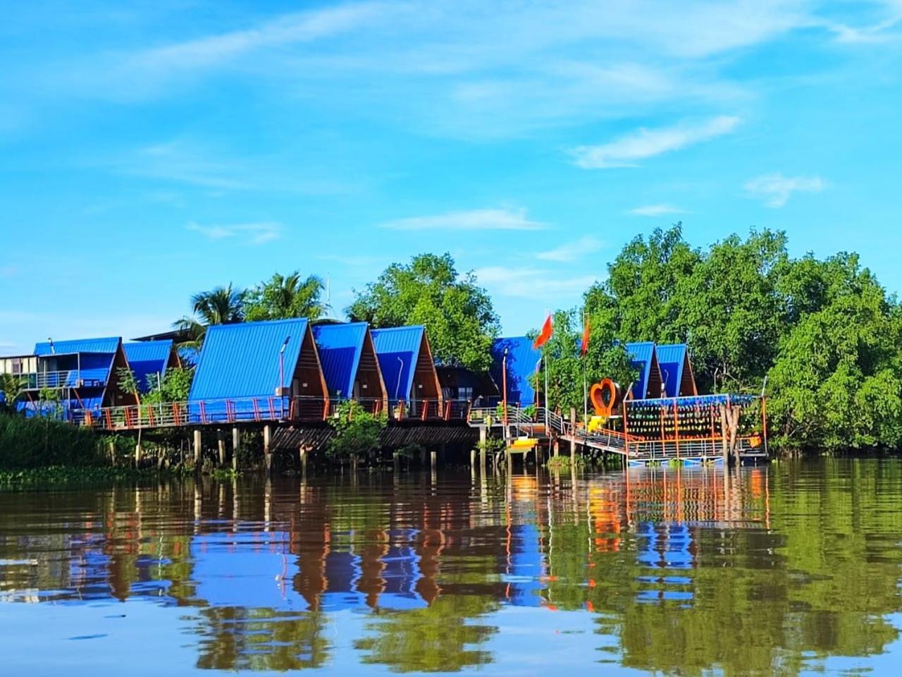 Ben Tre Con Phung Resort Mekong - Nature Escape With Free Boat Shuttle & Fishing מראה חיצוני תמונה
